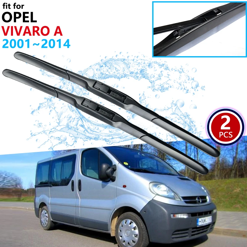 

Car Wiper Blade for Opel Vivaro A 2001~2014 Front Windscreen Wipers 2002 2003 2004 2005 2009 2010 2011 2012 2013 Car Accessories
