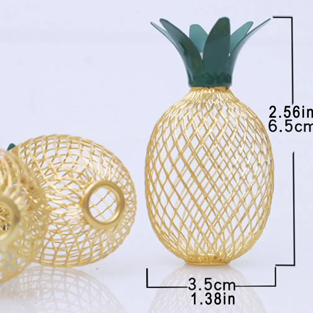 

USB Powered String Light Retro Wrought Iron Pineapple Lamp Room Decoration Light LED Fairy Light For Christmas Party Wedding
