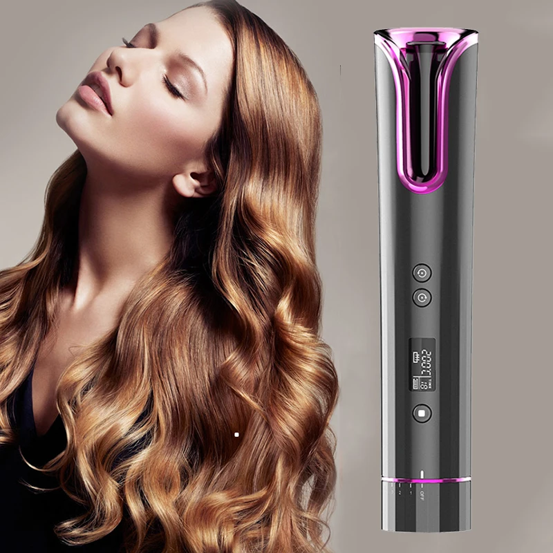Автоматическая Плойка для завивки волос Беспроводная плойка с 4 режимами