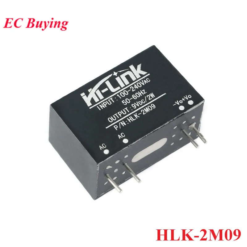 AC-DC мини изоляция рубильник Питание модуль 220 В до 12 В/5 В/9 В/3,3 V HLK-2M05 HLK-2M09 HLK-2M12 HLK-10M12 HLK-10M05 HLK 2 м/10 м