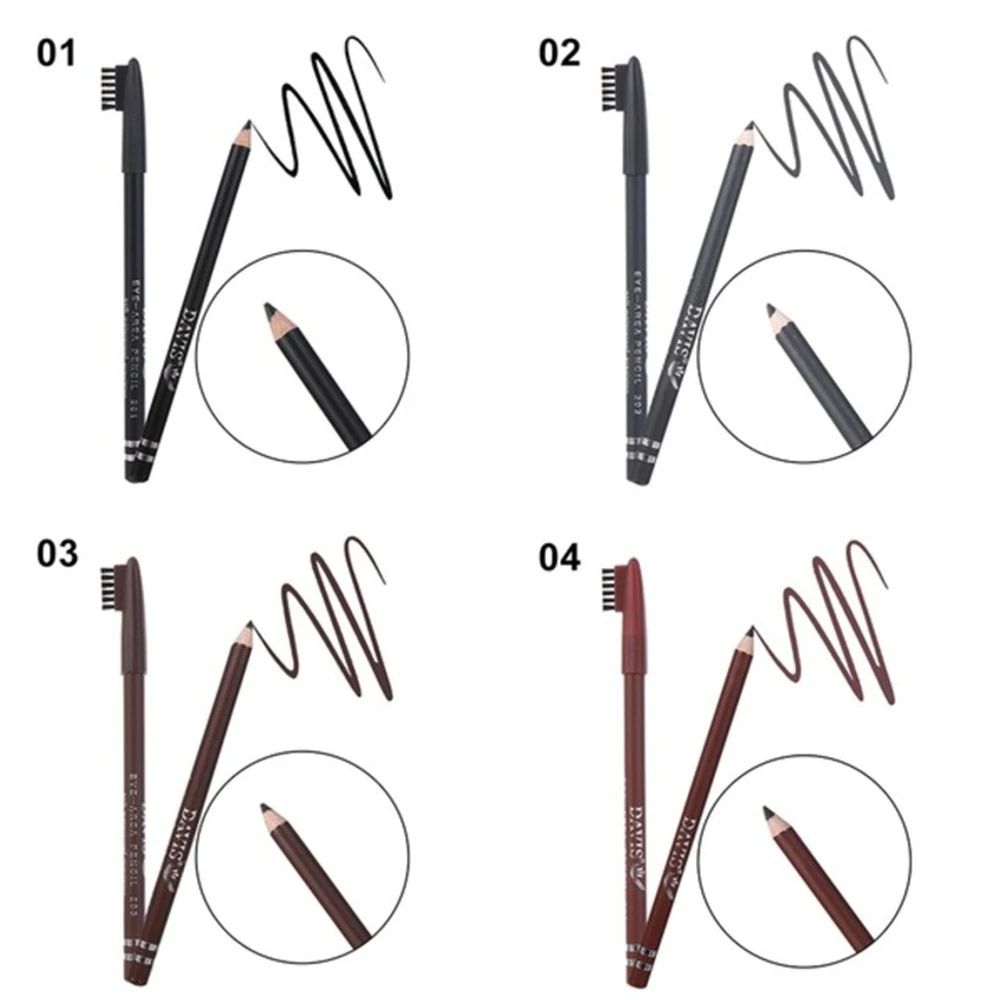 Натуральный стойкий карандаш для бровей косметический инструмент макияжа