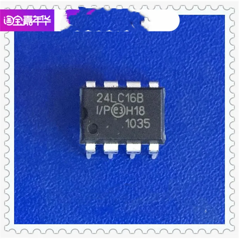 10 шт. 2019 + 24LC16B-I/P 24LC16B-I-P DIP-8 24LC16B-I/SN 24LC16B-I-SN SOP-8 чип памяти новый оригинальный - купить