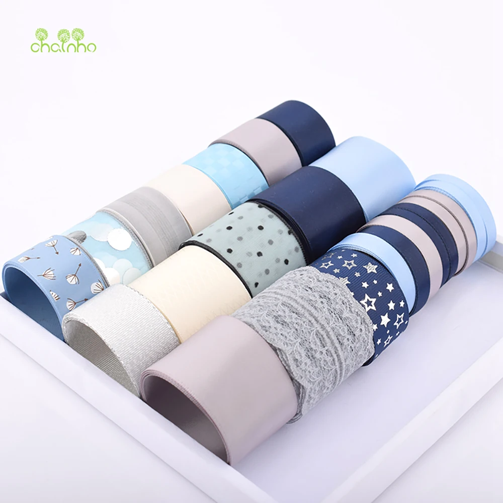 

Chainho,Ribbon,DIY Handmade Hair Ornament Accessories,Mixed Color Set,For Gifts & Crafts Packing,21 Pieces,1 Yard/Piece,RB047