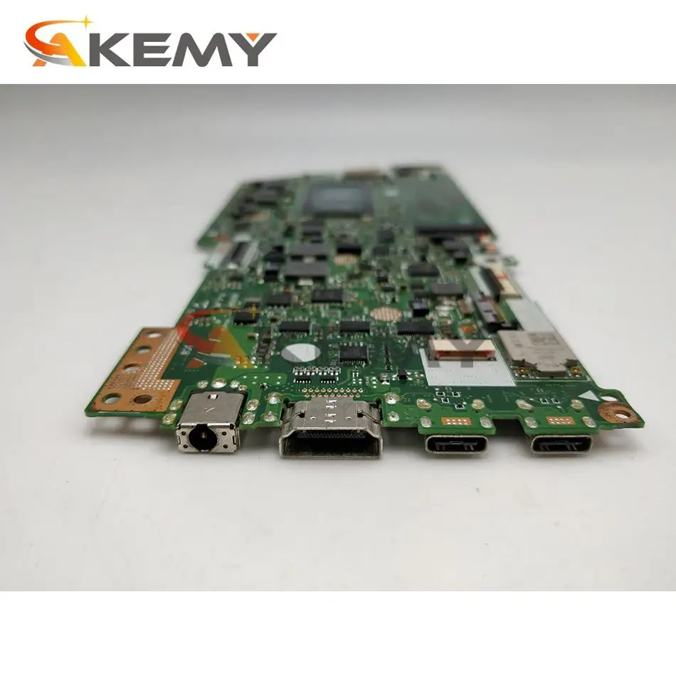 akemy for asus ux362fa el142t zenbook flip ux362 laptop mainboard motherboard with i5 8265u cpu 8gb ram tested full 100 free global shipping