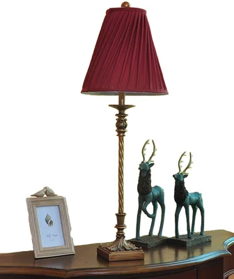 

Ностальгическая настольная лампа Orcinus orca красная