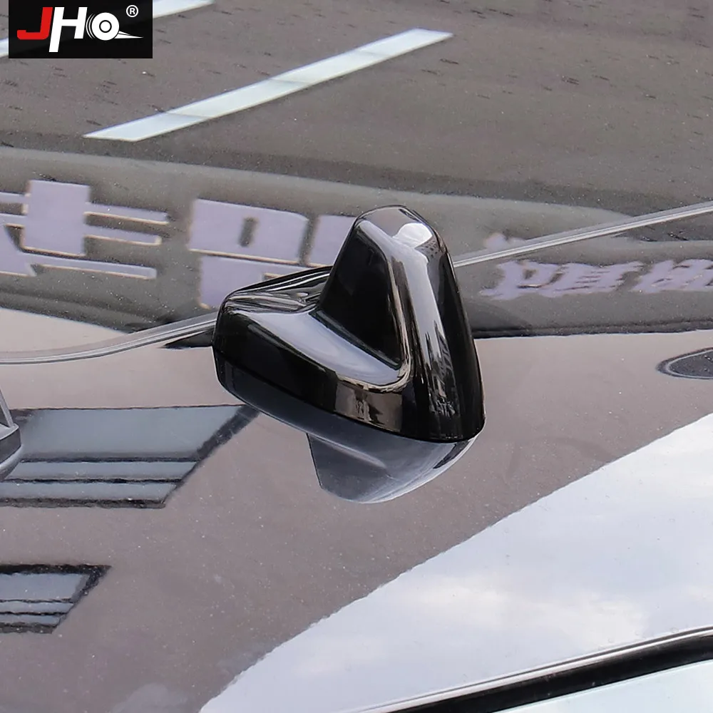 

JHO Car Shark Fin Antenna Cover Cap Overlay For Ford F150 2015-2018 Raptor Limited XLT 2016 2017 Lariat Platinum Accessories