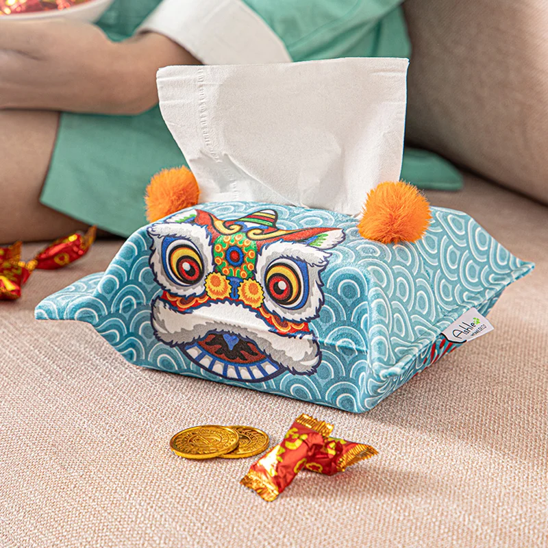 Tissue Box Cover Living Room Home Coffee Table Tissue Box New Chinese Style Napkin Box Cover Chinese Style Car Tissue Sets