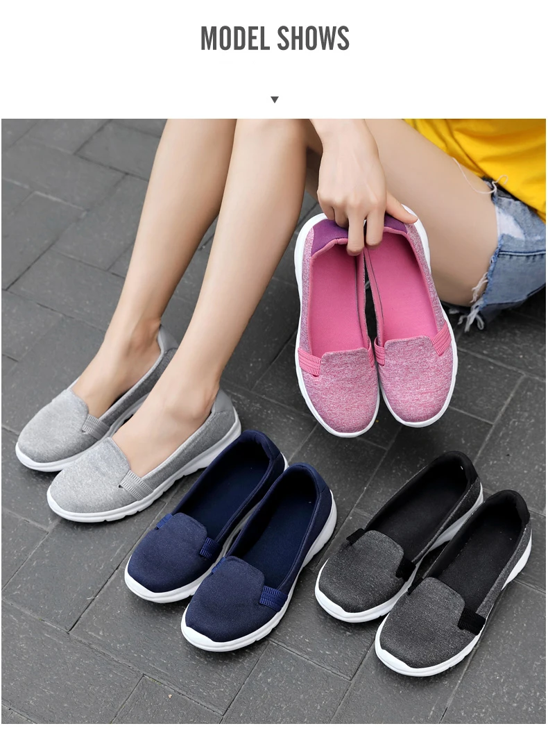 

2020 autumn new style old Beijing cloth shoes women breathable middle age comfortable mother's shoes b7