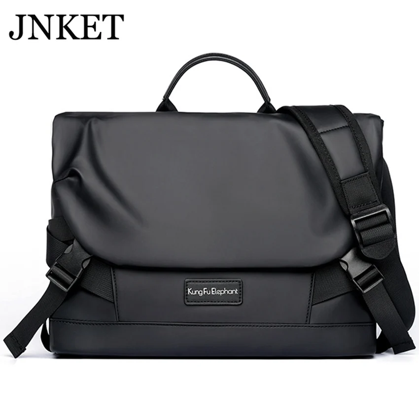 

JNKET Fashion Men Oxford Waterproof Shoulder Bag Crossbody Bags Leisure Large Capacity Sling Bag