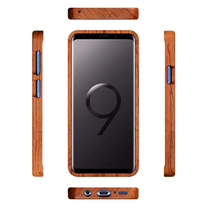 Чехол LYBALL из натурального дерева для телефона Samsung Galaxy S20 + жесткий чехол 100%