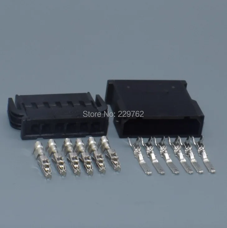 

6-контактный автомобильный разъем Shhworldsea, женский, мужской, Автомобильный Электрический разъем 893 971 996 893 971 636 для VW