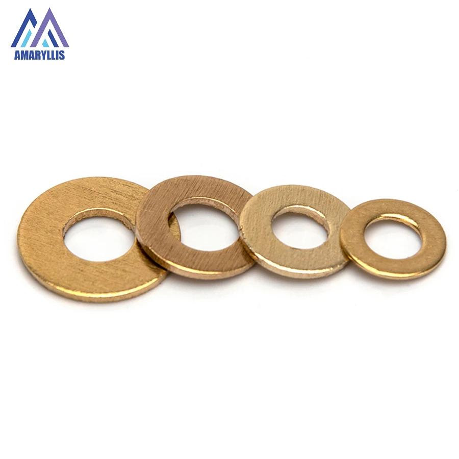 M2 M2.5 M3 M4 M5 Brass Flat Gasket Copper Crush Sealing Washer Seal Ring Washers | Обустройство дома
