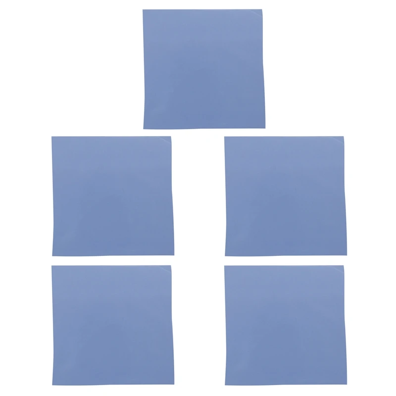

5X New GPU CPU Heatsink Cooling Conductive Silicone Pad 100mmx100mmx1mm Thermal Pad High Quality