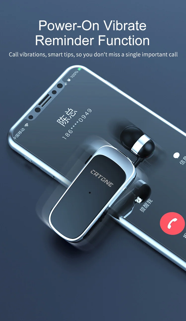 Беспроводная Bluetooth-гарнитура для бизнеса спортивные мини-наушники