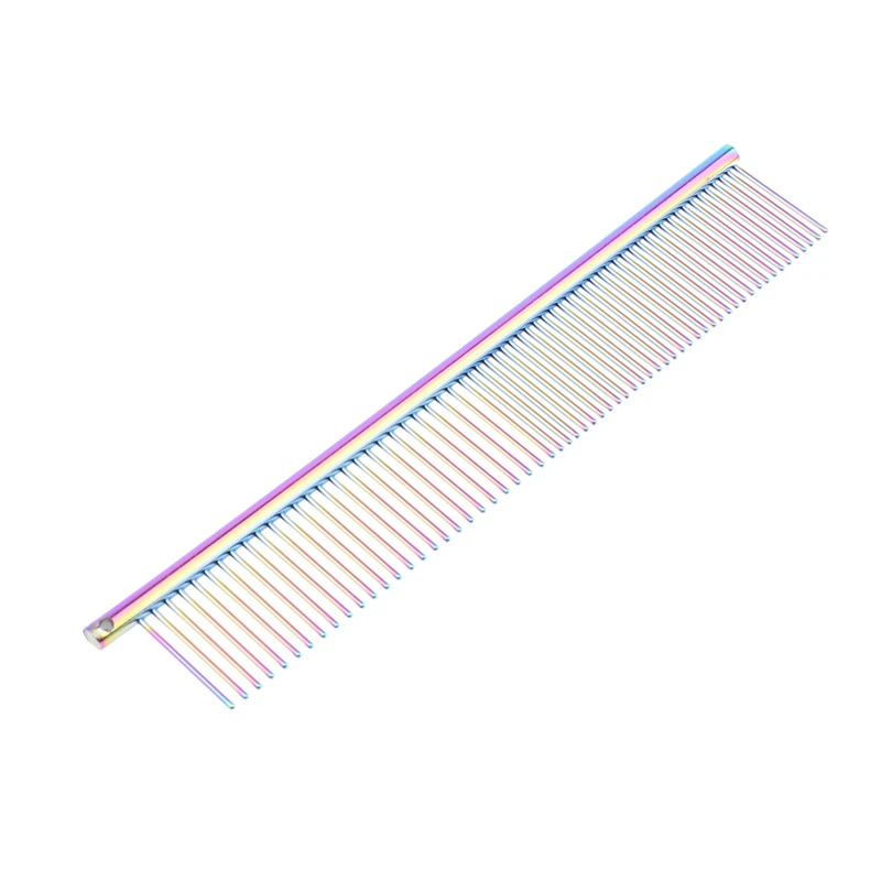 1pc Dog Comb Stainless Steel Hair Trimmer Grooming Cleaning Modeling Pet Tools Remove Falling | Дом и сад