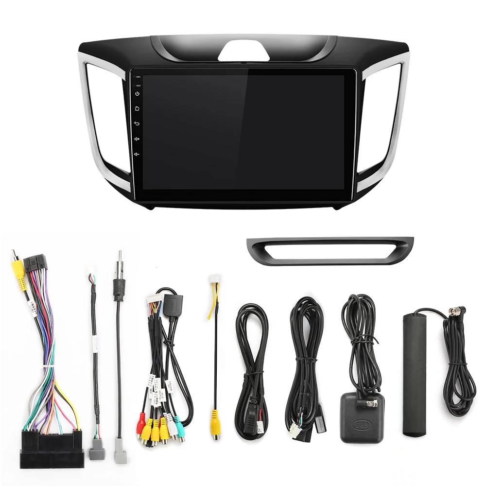 

EBILAEN Android 10.0 Multimedia Car Radio For Hyundai Creta ix25 2015-2020 GPS Navigation Player Wireless Carplay AM FM RDS QLED