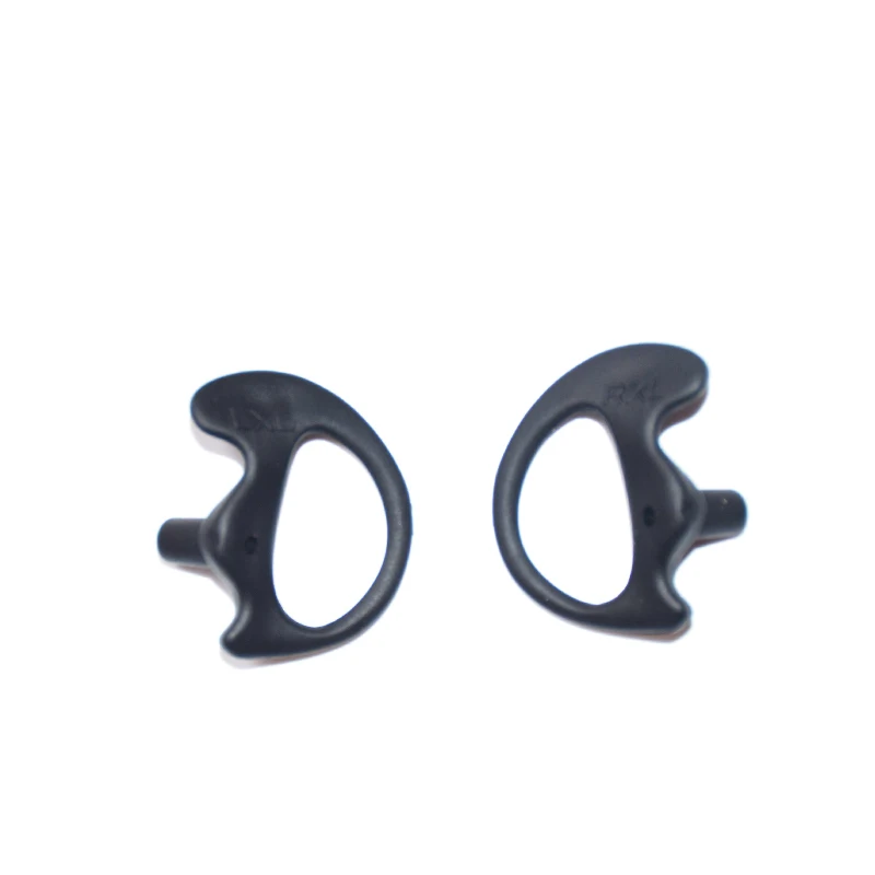100pcs (50Pairs) Two Way Radio Silicone Earmold Beige Earbud For Kenwood Baofeng Acoustic Tube Earpiece Headset