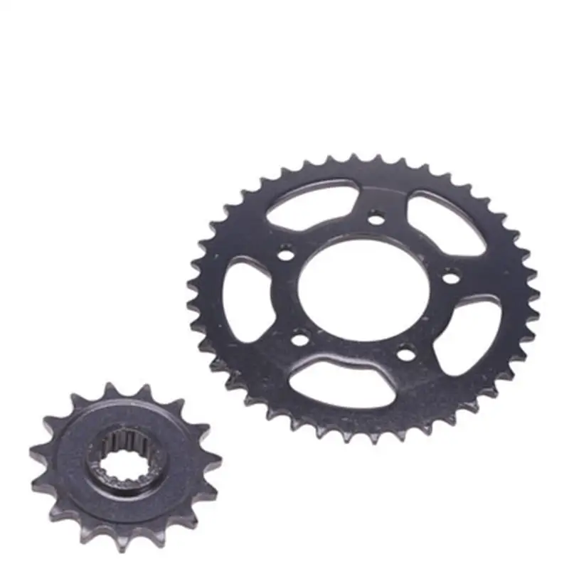 C Motorcycle Front Rear Sprocket geartransmission 525 chain 15T/42T Sprockets Gear for Honda CB400 VTEC400 1 2 3 CB VTEC 400 - Цвет: C