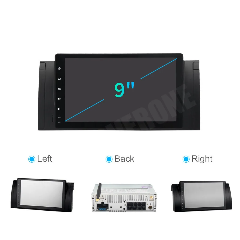 RoverOne Octa Core Pure Android 10 для BMW E39 E53 X5 M5 Авто Радио Стерео GPS навигация головное