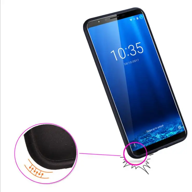 CUBOT x18 plus Чехол для мобильного телефона чехол пудинга новый окрашенный мягкий из