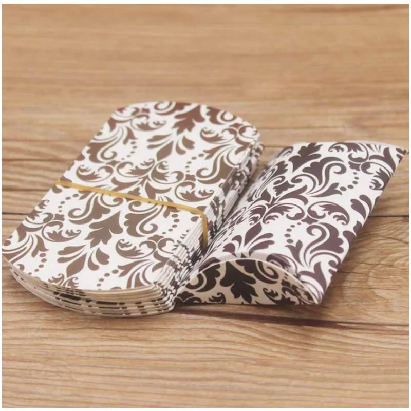 10 шт. Подарочная коробка Лидер продаж бумажная подушка упаковка в наличии