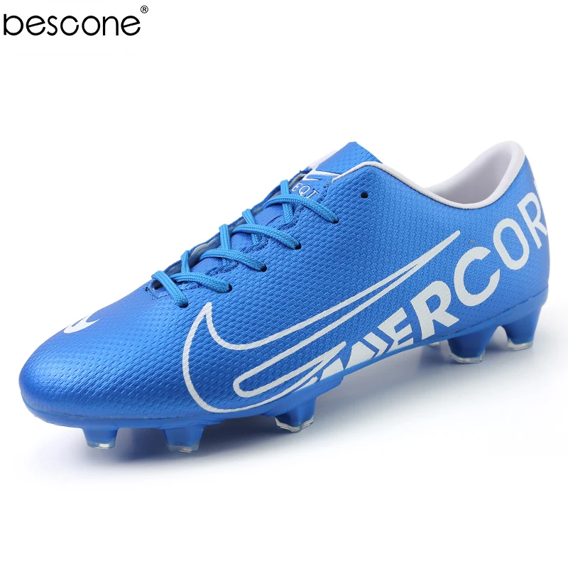 BESCONE уличная футбольная мужская обувь легкие спортивные кроссовки дышащие дерн