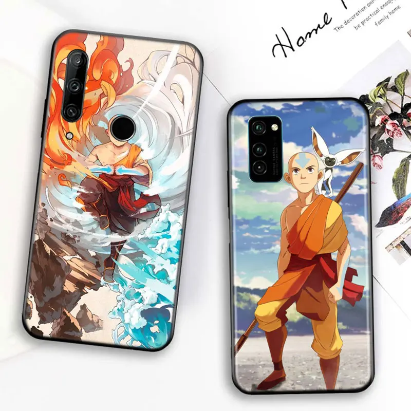

Silicone Cover The Last Airbender For Huawei Honor 7C 7A 7S 8 8A 8X 8C 8S 2019 2020 9 lite 9X Pro Black Phone Case