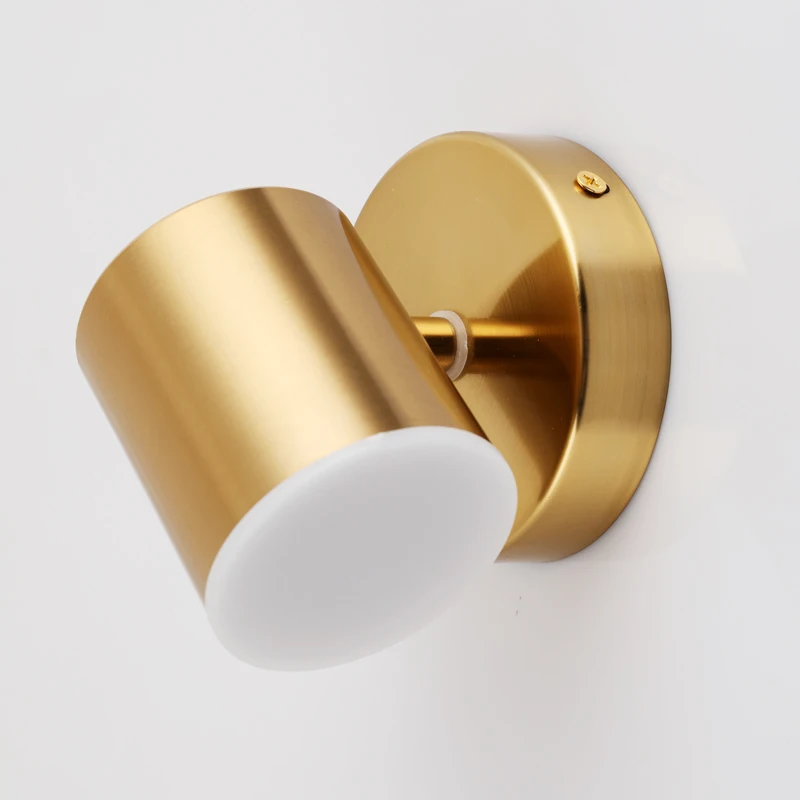 Современная светодиодный ная настенная лампа комнатный алюминиевый светильник