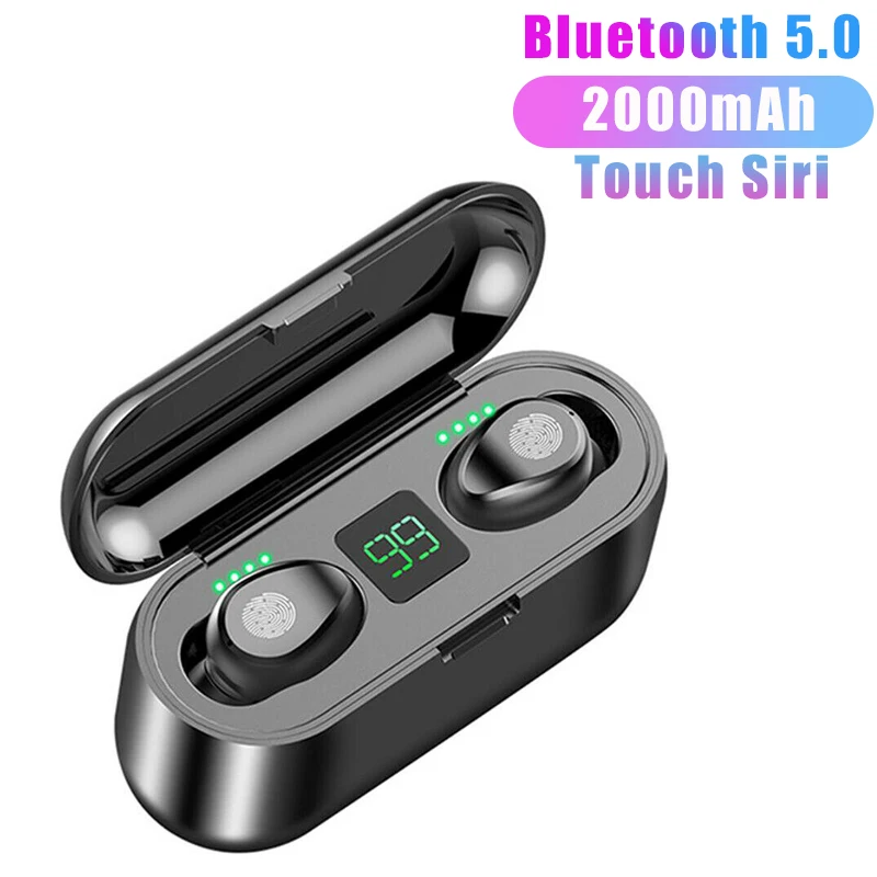 [Сенсорный Управление] 2000 мА/ч Мощность Bluetooth 5 0 наушники Беспроводной стерео