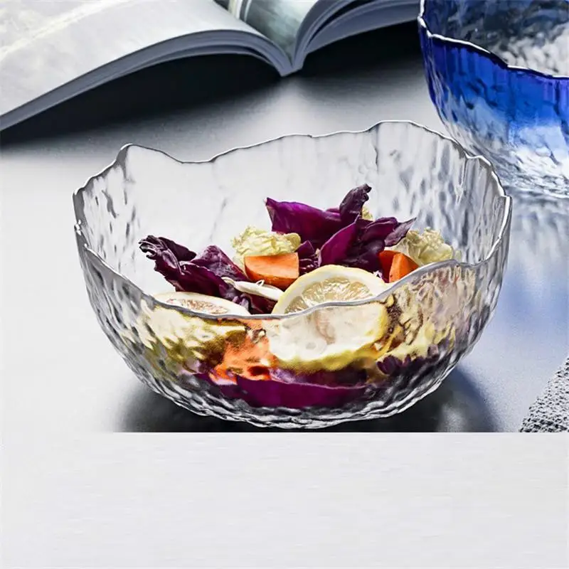

Salad Cutter Saladeira Plate Dishes Dinner Set Fruit Food Container Utensil Tableware Flatware Dinnerware Frutero Glass Bowl