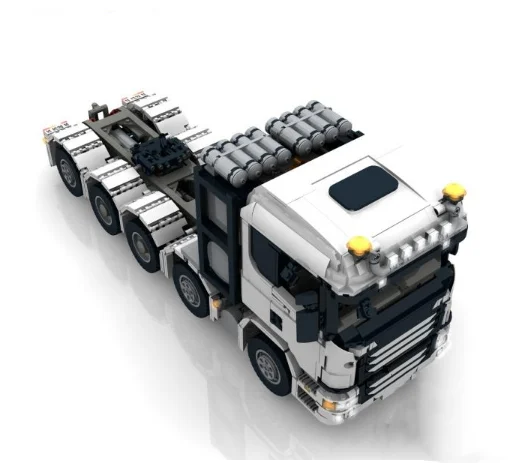 конструктор moc scania тягач трейле