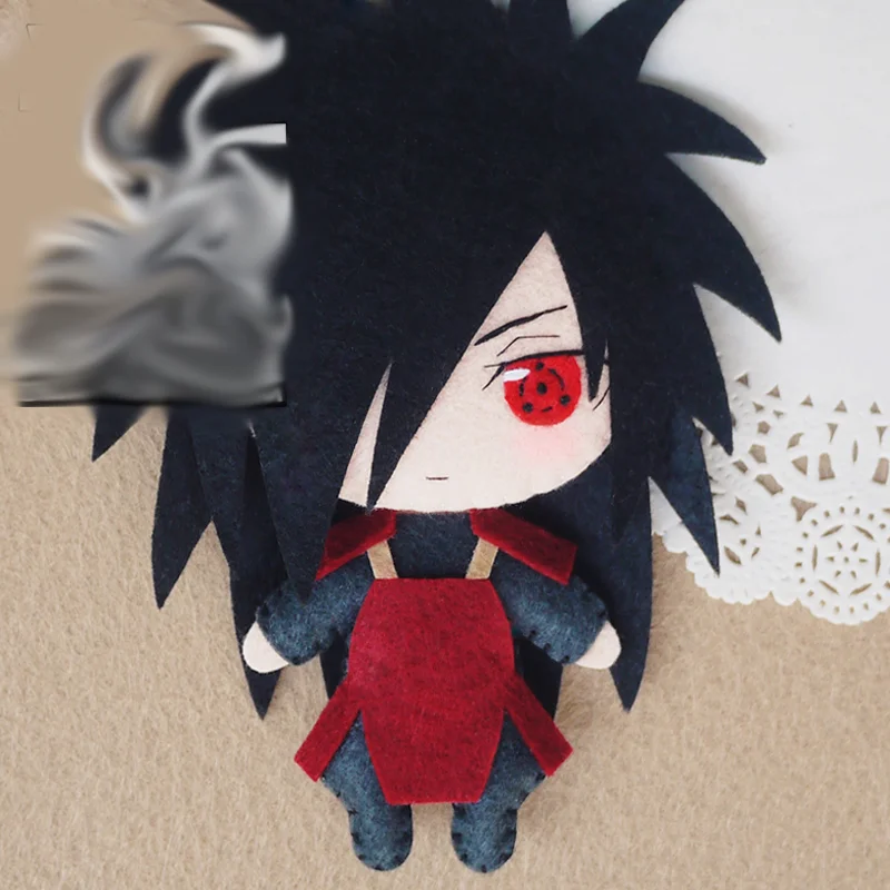 Q Style Handwork DIY Material Anime Cartoon Naruto Hokage Uzumaki Toy Keychain Bag Cosplay Doll for Boy Girl Gift 1 pcs | Тематическая