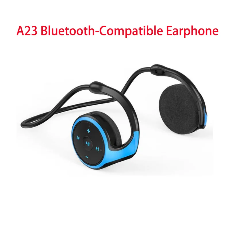

Новые Bluetooth-совместимые наушники A23 5,0, беспроводная спортивная водонепроницаемая гарнитура, гарнитура «свободные руки» с микрофоном для ...