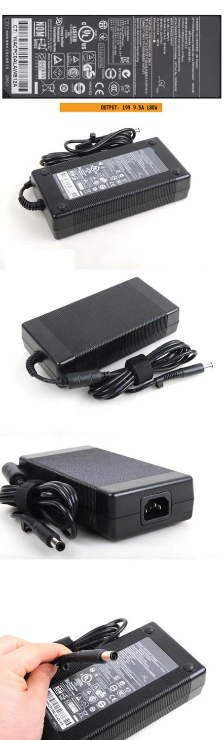 

Original 19V 9.5A 180W Ac adapter laptop charger For HP HDX9100 9300 200-5118CN 397604-001 393948-002 5189-2784 HSTNN-LA03 HA03