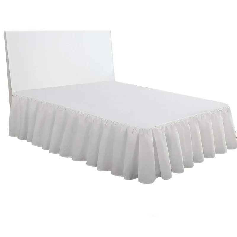 

Bedroom Bedspread Hotel Bed Skirt Bedsheet Bed Skirt Bed Cover Bed Skirt Sheet Bedspread Bedding Protector Home Textile
