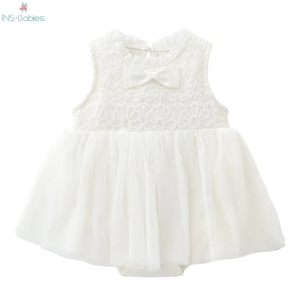 Новинка 2020 летняя одежда для маленьких девочек платье принцессы без рукавов