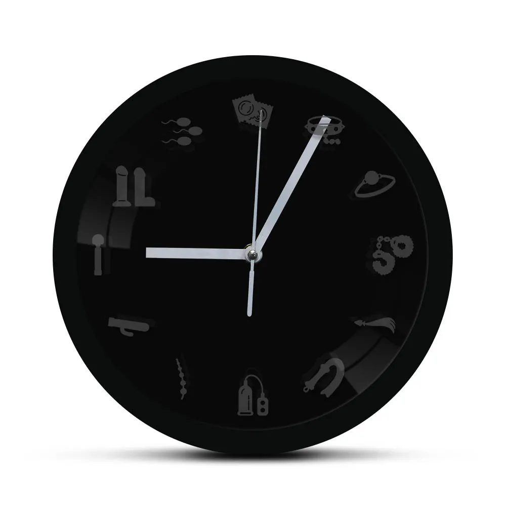 Неоновые Настенные часы со светодиодной подсветкой для взрослых|Настенные часы|