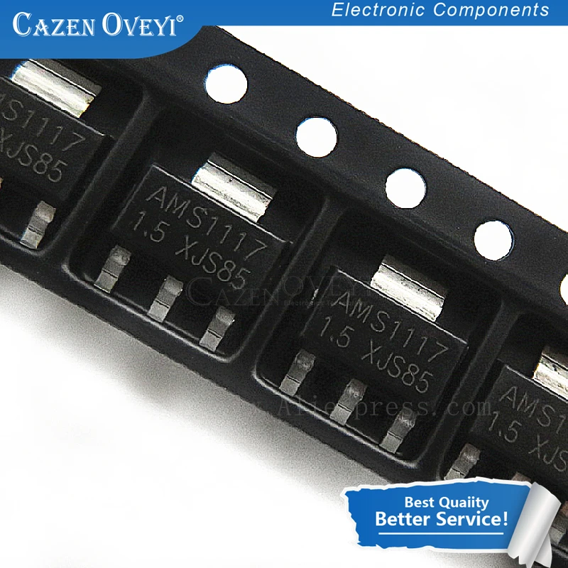 

20 шт./лот AMS1117 AMS1117-ADJ AMS1117-1.8 AMS1117-1.2 AMS1117-5.0 AMS1117-2.5 AMS1117-3.3 AMS1117-5.0 AMS1117-1.5 SOT-223
