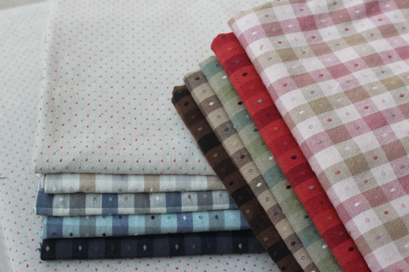 4 шт./лот градиентная сетчатая японская ткань для окрашивания пряжи Лоскутная