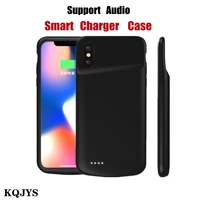 portable battery charger case for iphone xs xr 7 8 plus battery case external power bank charging cover for iphone xs max