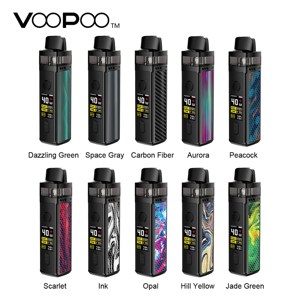 Original VOOPOO VINCI Mod Pod Vape Kit with 1500mAh Battery &amp 5.5ml New GENE.AI chip VW System vs Drag Nano/ Shogun | Электроника