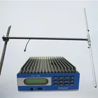 Передатчик FM-радио 15 Вт, CZE-15B, CZH-15B, FU-15B, 15 Вт, 87-108 МГц, дипольная антенна DP100, кабель питания