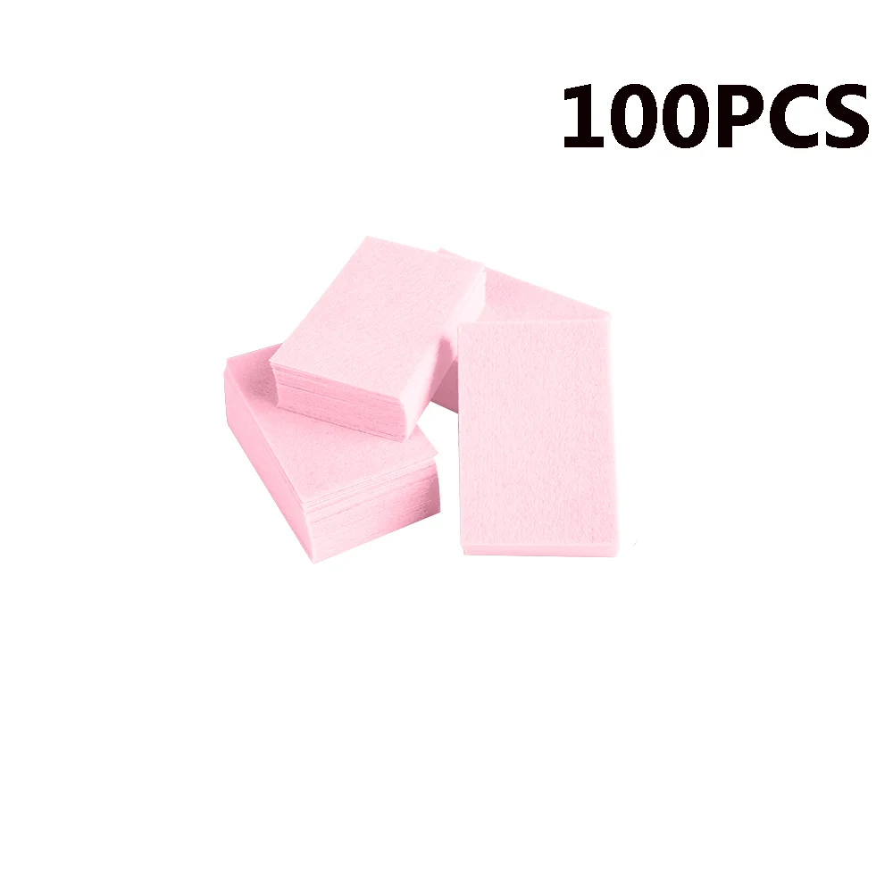 Pink 700 шт безворсовые салфетки, салфетки для снятия лака для ногтей, ватные диски, салфетки для ногтей, маникюрные, педикюрные гелевые инструменты - Цвет: Pink