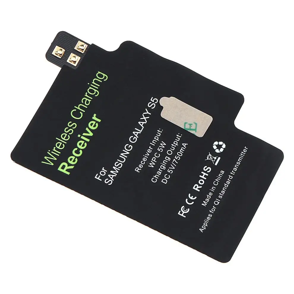 Портативное черное зарядное устройство 5 В 750ма беспроводное Вт модуль приемника