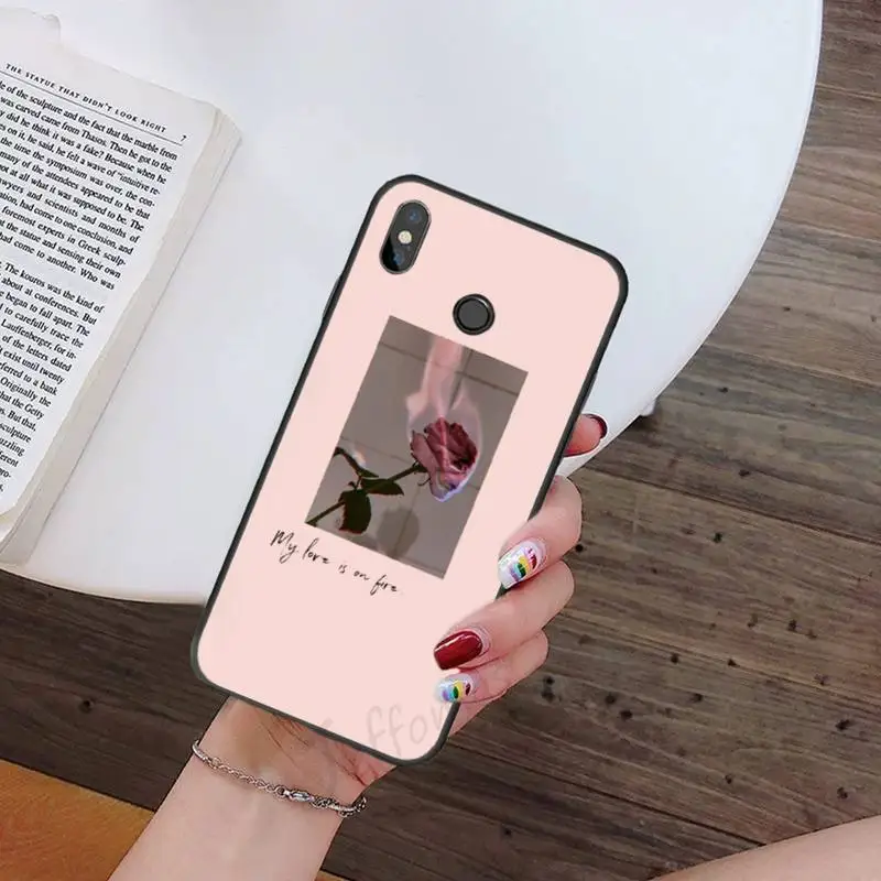 

lyrics Aesthetic Art sexy eye girl Phone Case For Xiaomi Redmi 7 9t 9se k20 mi8 max3 lite 9 note 8 9s 10 pro Shell Cover Funda