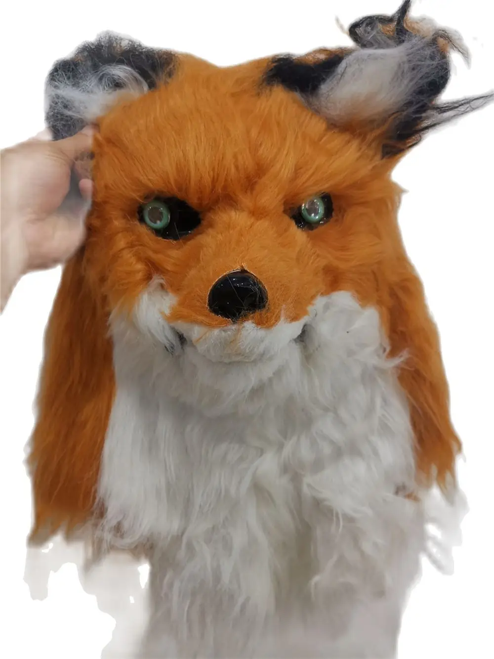 Маска волка на вечевечерние Хэллоуин плюшевый костюм из искусственного меха