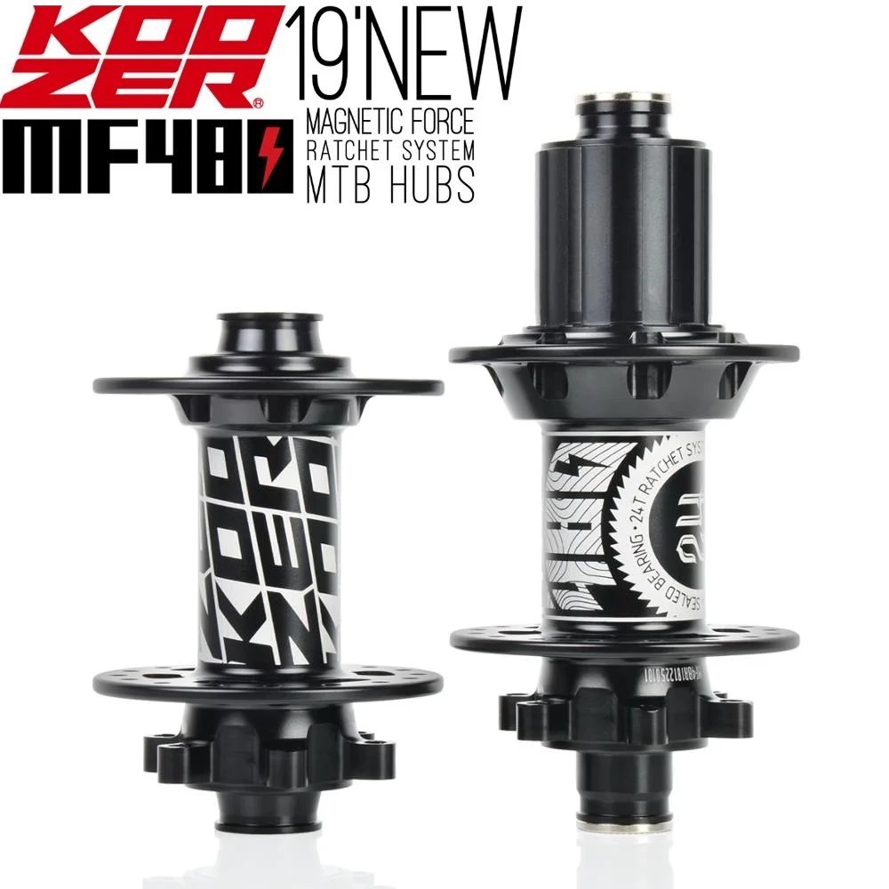 KOOZER 32H MTB Hub 2/4 подшипники 24T трещотка QR Quick Release Thru Axle горный велосипед втулки для