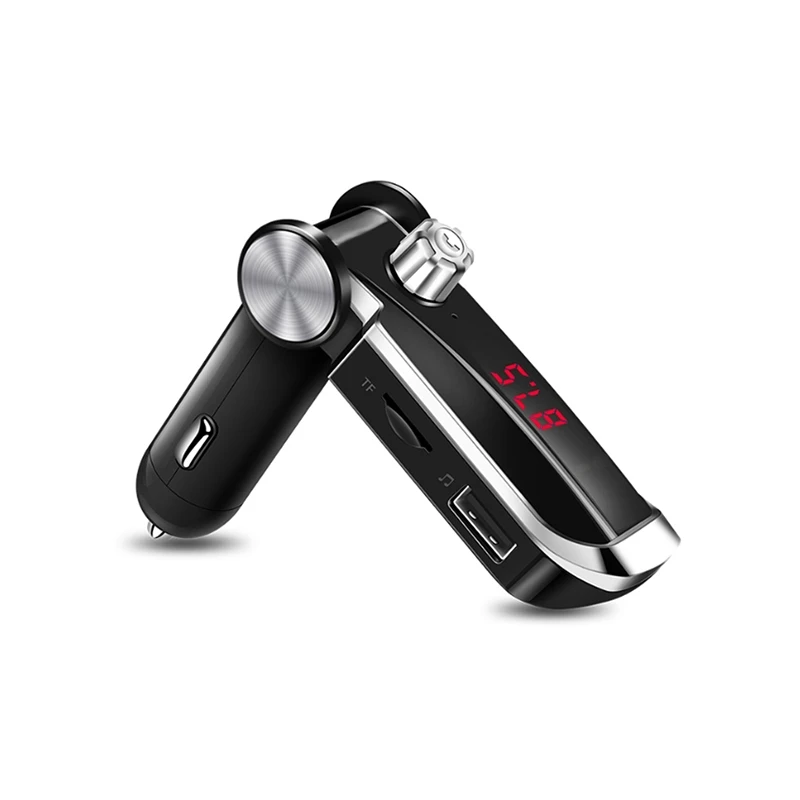 

BBL02 Dual USB Charging FM Transmitter MP3 Player Car Kit, Support Hands-Free Call & TF Card & U Disk