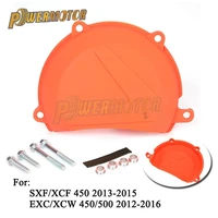 motorcycle clutch cover guard protector protection for sxfxcf 450 2013 2014 2015 excxcw 450500 2012 2013 2014 2015 2016