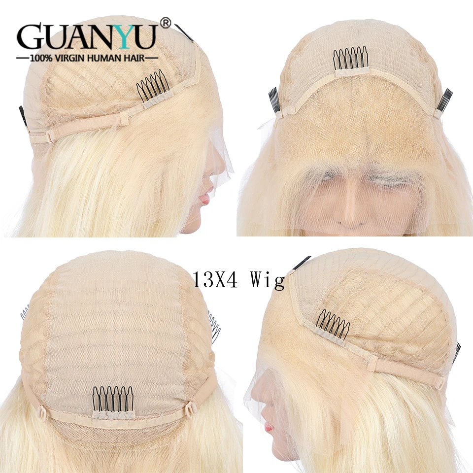 Светло зеленые человеческие волосы парики Remy Предварительно выщипанные 13X4